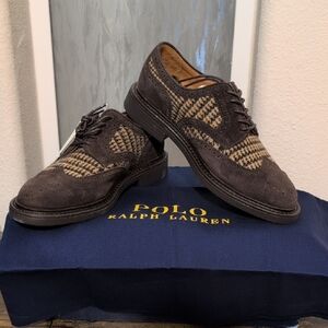 NIB Polo Ralph Lauren Suede Oxfords 6.5B